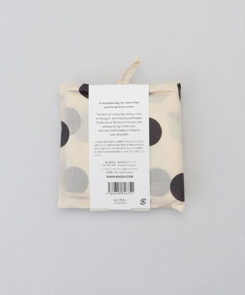 212 KITCHEN STORE / トゥーワントゥーキッチン ストア バッグ | STANDARD BAGGU ブラックドット ＜BAGGU バグー＞ | 詳細9
