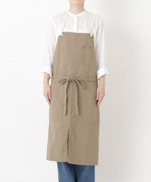 212 KITCHEN STORE / トゥーワントゥーキッチン ストア インテリア・生活雑貨・ホビー・ステーショナリー | カナスタンドロングエプロン LBE | 詳細1