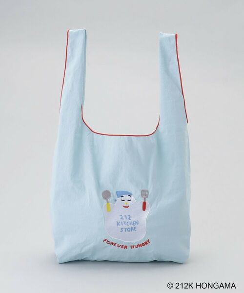 212 KITCHEN STORE / トゥーワントゥーキッチン ストア その他 | 刺繍エコバッグS GHOST BL ＜HONGAMA ホンガマ＞（その他）