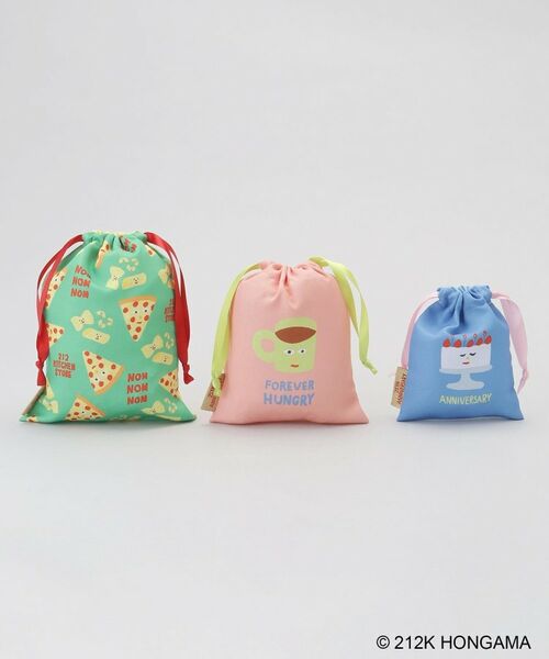 212 KITCHEN STORE / トゥーワントゥーキッチン ストア その他 | 巾着3Pセット ＜HONGAMA ホンガマ＞ | 詳細3