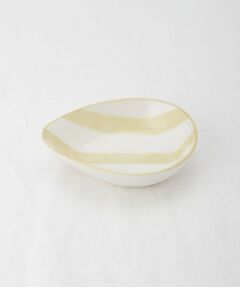212 KITCHEN STORE / トゥーワントゥーキッチン ストア 食器 | ストライプ リーフボウル YE