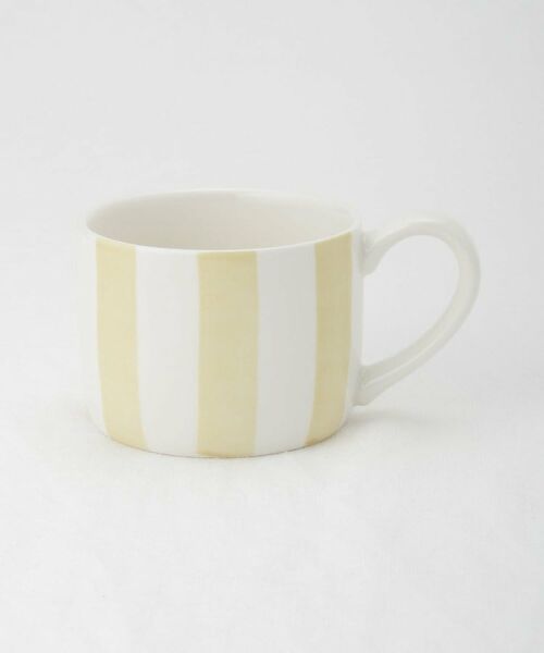 212 KITCHEN STORE / トゥーワントゥーキッチン ストア グラス・マグカップ | ストライプ マグ YE | 詳細1