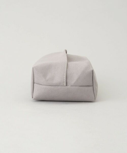 212 KITCHEN STORE / トゥーワントゥーキッチン ストア バッグ | a.depeche アデペシュ フェルメ ティッシュカバー スエード グレー | 詳細2