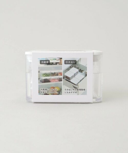212 KITCHEN STORE / トゥーワントゥーキッチン ストア キッチンツール | 密閉保存容器 200ml トング付き WH 山崎実業 ＜tower タワー＞ | 詳細10