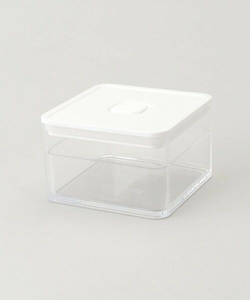 212 KITCHEN STORE / トゥーワントゥーキッチン ストア キッチンツール | 密閉保存容器 200ml トング付き WH 山崎実業 ＜tower タワー＞ | 詳細2