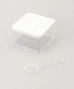 212 KITCHEN STORE / トゥーワントゥーキッチン ストア キッチンツール | 密閉保存容器 200ml スプーン付き WH 山崎実業 ＜tower タワー＞