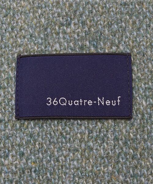 36Quatre-Neuf / カトルナフ マフラー・ショール・スヌード・ストール | メランジツイードストール | 詳細10