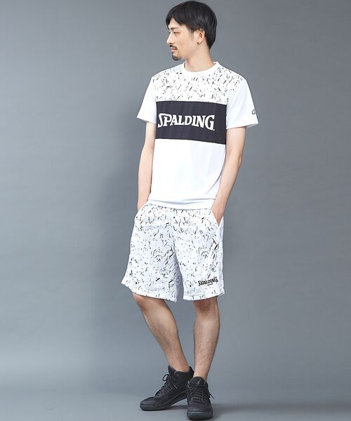 5351POUR LES HOMMES / 5351プール・オム Tシャツ | 【SPALDING×5351】グラフィックデザインTシャツ | 詳細10