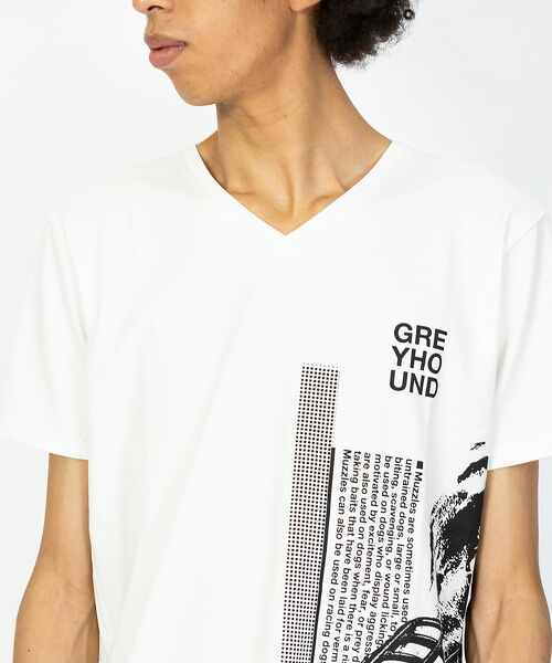 5351POUR LES HOMMES / 5351プール・オム Tシャツ | グレイハウンド　半袖Tシャツ | 詳細6