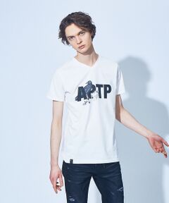 APTP 半袖 Vネック Tシャツ