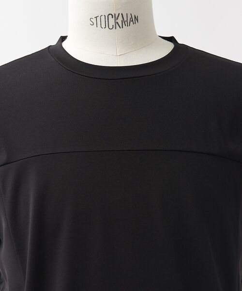 5351POUR LES HOMMES / 5351プール・オム Tシャツ | ブロックサイドギャザー 半袖 Tシャツ | 詳細8
