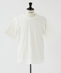 コンビネーションテレコ半袖Tシャツ