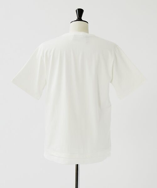5351POUR LES HOMMES / 5351プール・オム Tシャツ | コンビネーションテレコ半袖Tシャツ | 詳細1