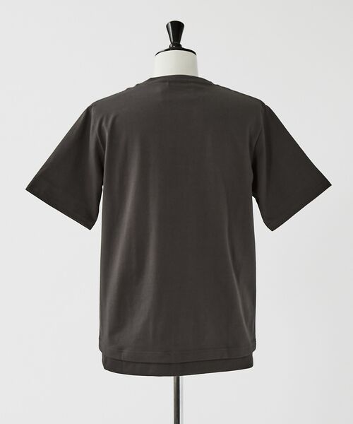5351POUR LES HOMMES / 5351プール・オム Tシャツ | コンビネーションテレコ半袖Tシャツ | 詳細3