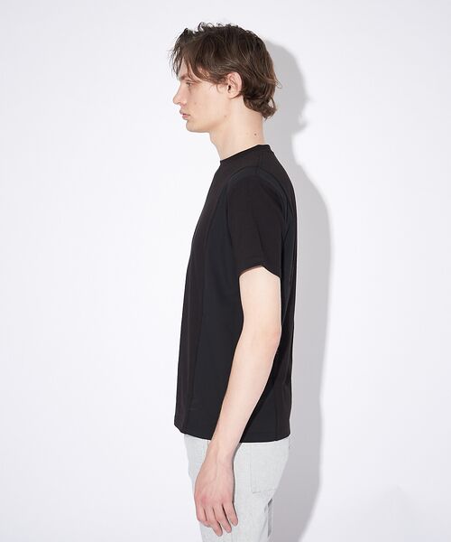 5351POUR LES HOMMES / 5351プール・オム Tシャツ | 異素材ガゼット半袖Ｔシャツ | 詳細2