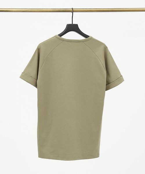 5351POUR LES HOMMES / 5351プール・オム Tシャツ | 【BLANC】スラッシュ ラグラン 半袖 Tシャツ | 詳細6