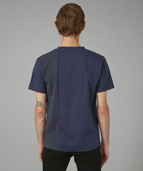 5351POUR LES HOMMES / 5351プール・オム Tシャツ | 【BLANC】異素材切り替え半袖Tシャツ | 詳細6