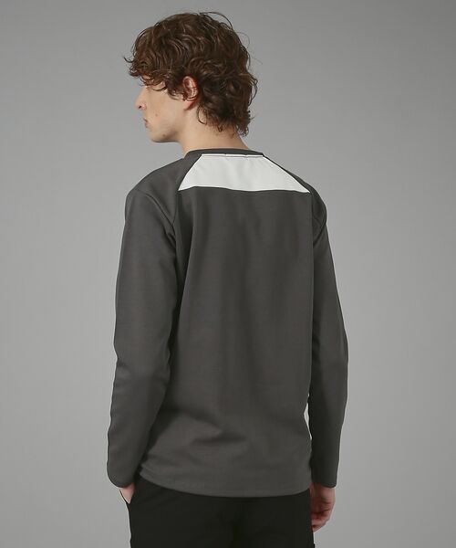 5351POUR LES HOMMES / 5351プール・オム Tシャツ | バイカラー切り替えラインロングスリーブTシャツ | 詳細6