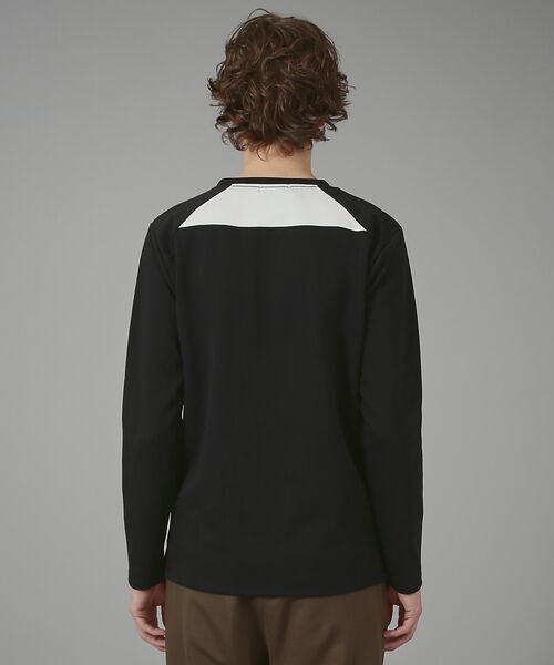 5351POUR LES HOMMES / 5351プール・オム Tシャツ | バイカラー切り替えラインロングスリーブTシャツ | 詳細10