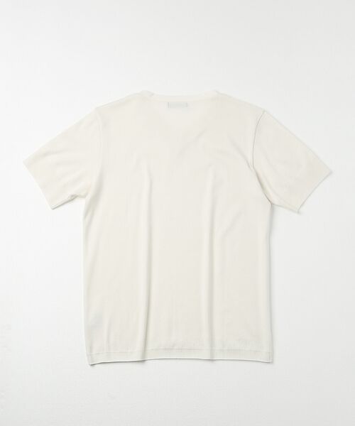 5351POUR LES HOMMES / 5351プール・オム Tシャツ | セーターマシーン Vネック 半袖ニットTシャツ | 詳細2