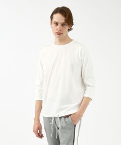 5351POUR LES HOMMES / 5351プール・オム Tシャツ | フロント切り替え七分袖