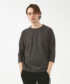 5351POUR LES HOMMES / 5351プール・オム Tシャツ | フロント切り替え七分袖