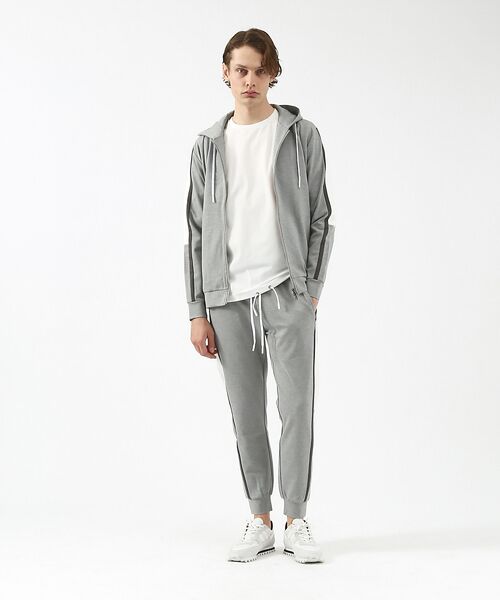 5351POUR LES HOMMES / 5351プール・オム Tシャツ | フロント切り替え七分袖 | 詳細3