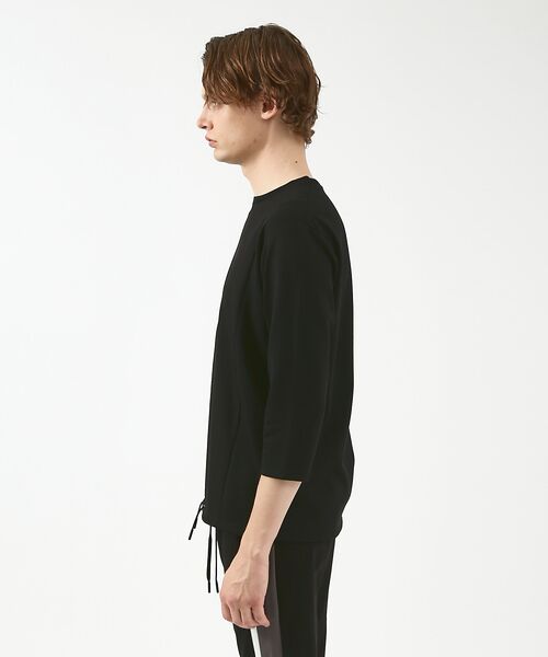 5351POUR LES HOMMES / 5351プール・オム Tシャツ | フロント切り替え七分袖 | 詳細9