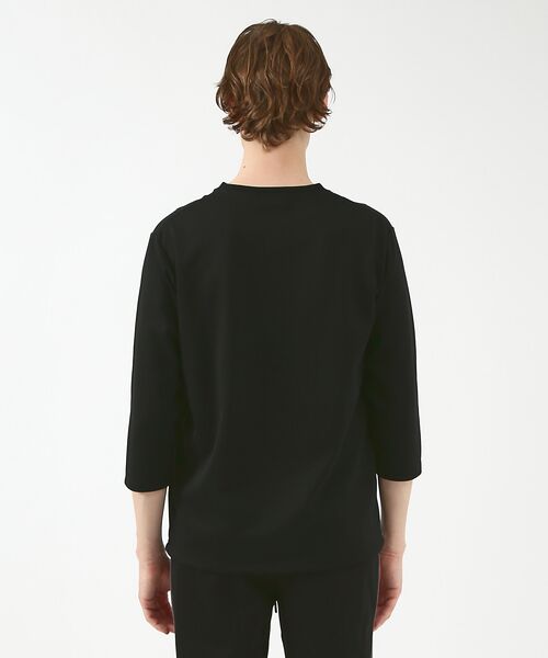 5351POUR LES HOMMES / 5351プール・オム Tシャツ | フロント切り替え七分袖 | 詳細10
