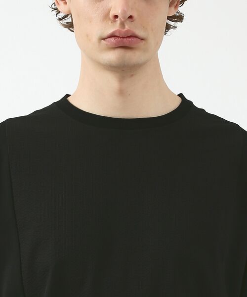 5351POUR LES HOMMES / 5351プール・オム Tシャツ | フロント切り替え七分袖 | 詳細11