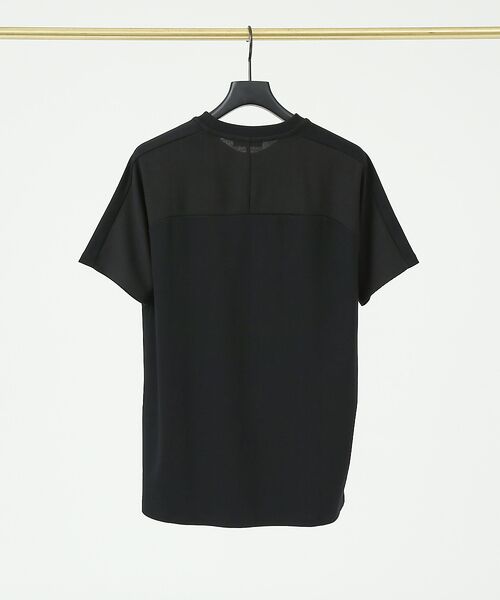 5351POUR LES HOMMES / 5351プール・オム Tシャツ | 異素材セミラグラン 半袖Tシャツ | 詳細5