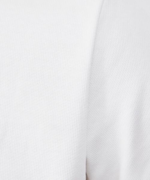 5351POUR LES HOMMES / 5351プール・オム Tシャツ | 異素材スリットカラー 半袖Tシャツ | 詳細1