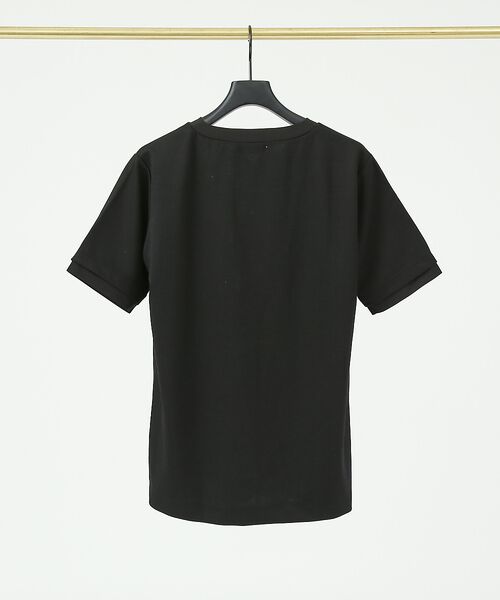 5351POUR LES HOMMES / 5351プール・オム Tシャツ | 異素材スリットカラー 半袖Tシャツ | 詳細11