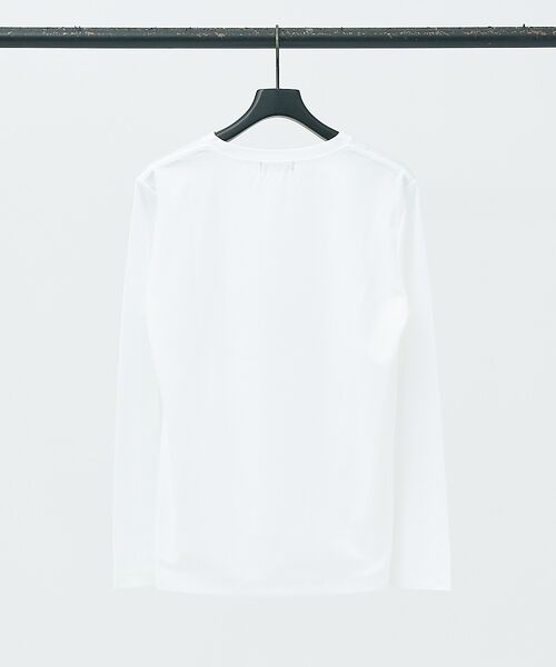 5351POUR LES HOMMES / 5351プール・オム Tシャツ | 【MADE IN JAPAN】ポンチＶネック 長袖Ｔシャツ | 詳細6