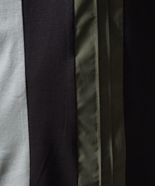 5351POUR LES HOMMES / 5351プール・オム Tシャツ | 異素材カラーブロック 半袖Tシャツ | 詳細9