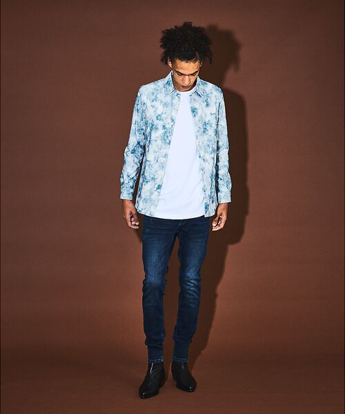 5351POUR LES HOMMES / 5351プール・オム デニムパンツ | 40周年オリジナルバンダナ付き ハイパーストレッチ スキニー デニム | 詳細14