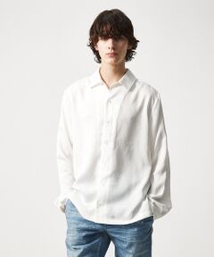 【25S/S】ジャガード 長袖 シャツ【予約】