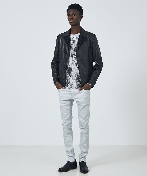 5351POUR LES HOMMES / 5351プール・オム Tシャツ | 【25S/S】ダメージ ジャガード 長袖 Tシャツ | 詳細12