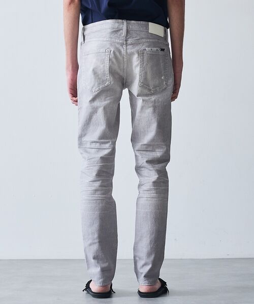 5351POUR LES HOMMES / 5351プール・オム デニムパンツ | プリント テーパード デニム パンツ / オリジナルバンダナ付き | 詳細14