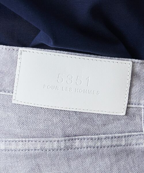 5351POUR LES HOMMES / 5351プール・オム デニムパンツ | プリント テーパード デニム パンツ / オリジナルバンダナ付き | 詳細16