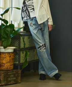 5351POUR LES HOMMES / 5351プール・オム デニムパンツ | 【40周年】RYOYA スタイリング ワイド デニムパンツ