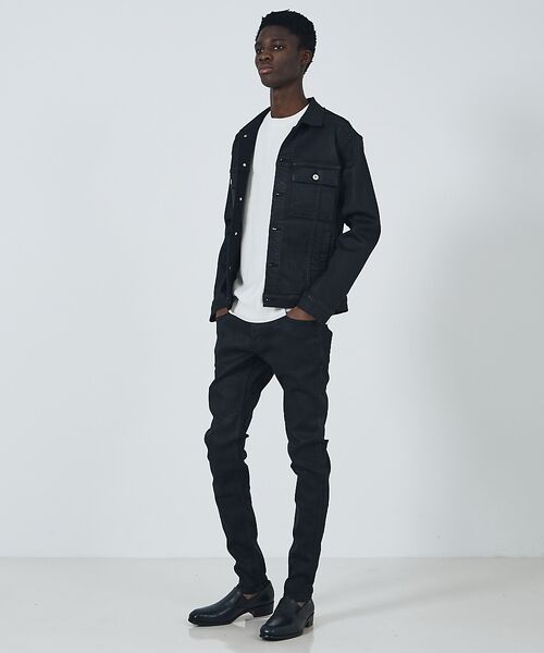 5351POUR LES HOMMES / 5351プール・オム デニムパンツ | 【セットアップ対応】オリジナルバンダナ付き コーディング スキニーデニム | 詳細14