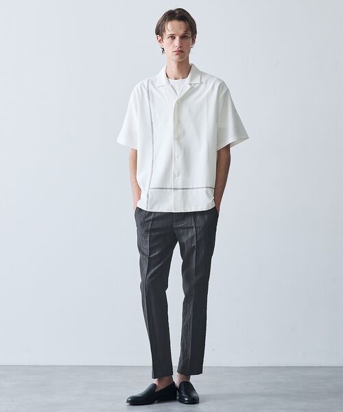 5351POUR LES HOMMES / 5351プール・オム スラックス・ドレスパンツ | 【セットアップ対応】コットン ワッシャー プリント パンツ | 詳細12