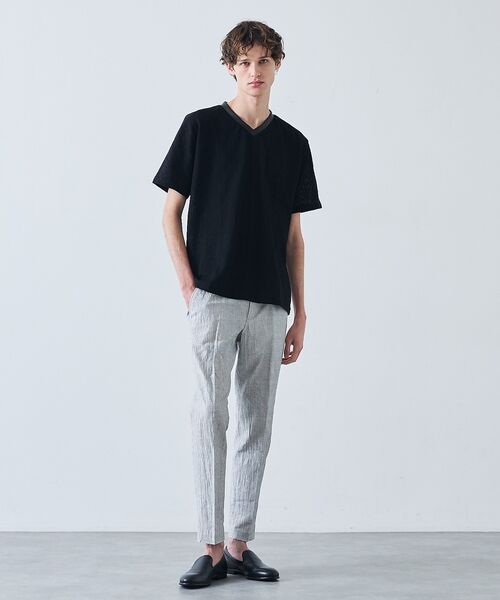 5351POUR LES HOMMES / 5351プール・オム スラックス・ドレスパンツ | 【セットアップ対応】コットン ワッシャー プリント パンツ | 詳細17