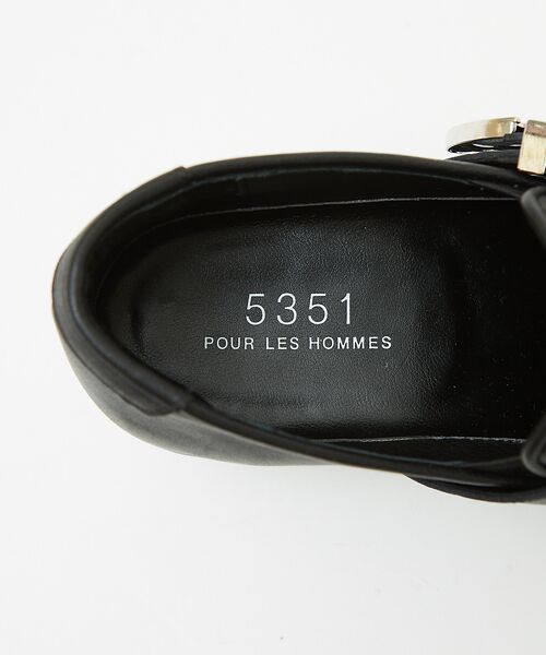 5351POUR LES HOMMES / 5351プール・オム シューズ | 【25S/S】ハイヒール カスタム ポインテッドトゥ レザー スリッポン シュー | 詳細11