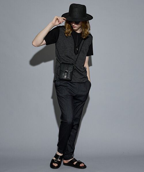 5351POUR LES HOMMES / 5351プール・オム メッセンジャーバッグ・ウエストポーチ | 【別注】WAKU スタッズ ウエスタンベルト ショルダーバッグ | 詳細23