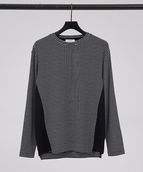 5351POUR LES HOMMES / 5351プール・オム Tシャツ | 【25S/S】コンビネーション ボーダー 長袖 Tシャツ | 詳細11