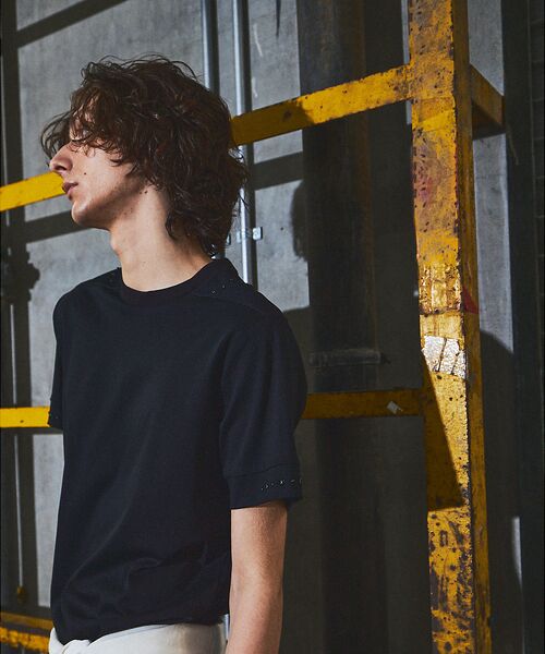 5351POUR LES HOMMES / 5351プール・オム Tシャツ | スタッズ 半袖 Tシャツ | 詳細14