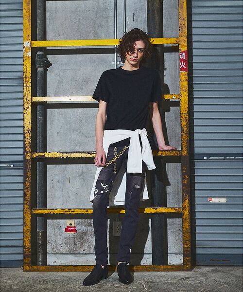 5351POUR LES HOMMES / 5351プール・オム Tシャツ | スタッズ 半袖 Tシャツ | 詳細15