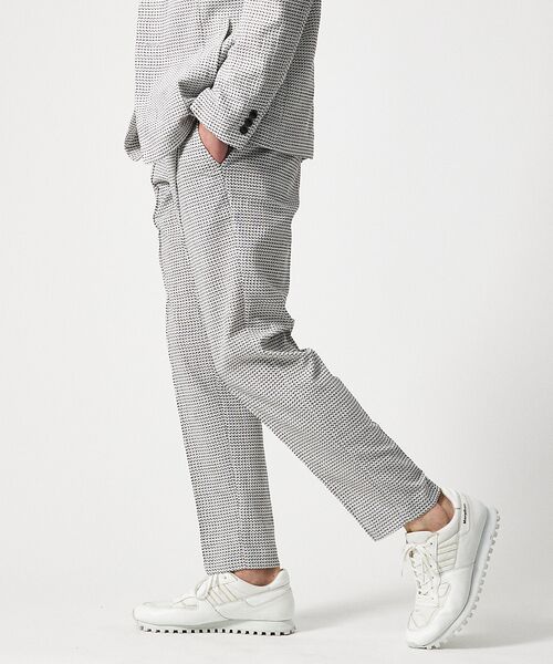 5351POUR LES HOMMES / 5351プール・オム パンツ | 【セットアップ対応】スクエア メッシュ サマー スラックス パンツ | 詳細3